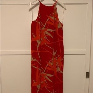 Halston Heritage printed dress